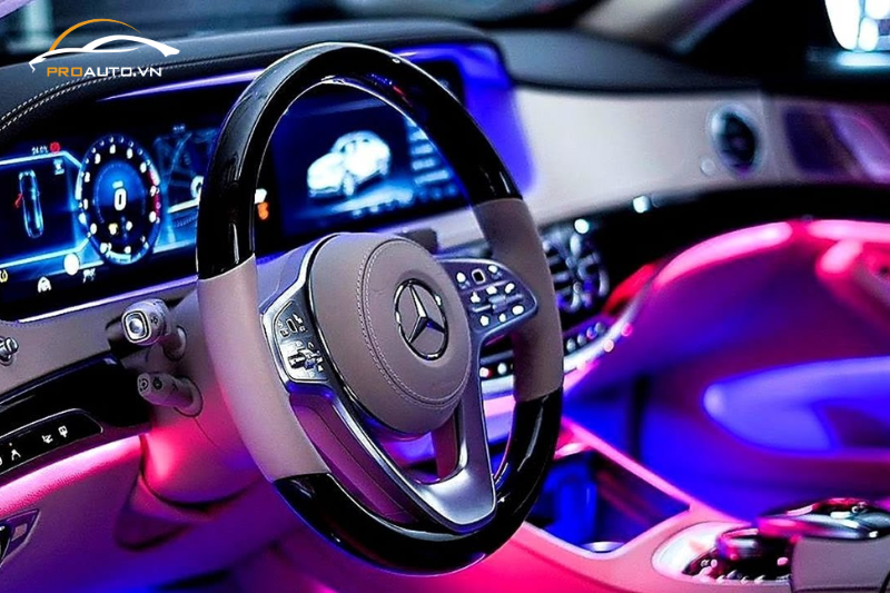 Bọc vô lăng xe Mercedes A-Class