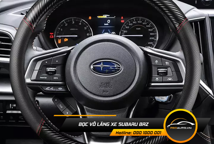 Bọc da vô lăng xe Subaru BRZ