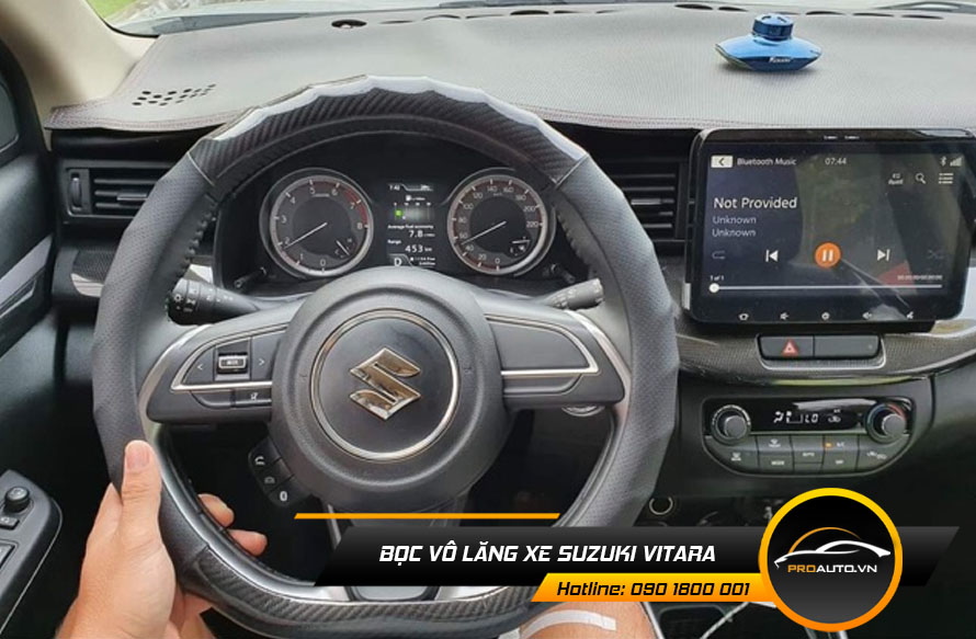 Bọc da vô lăng xe Suzuki Vitara
