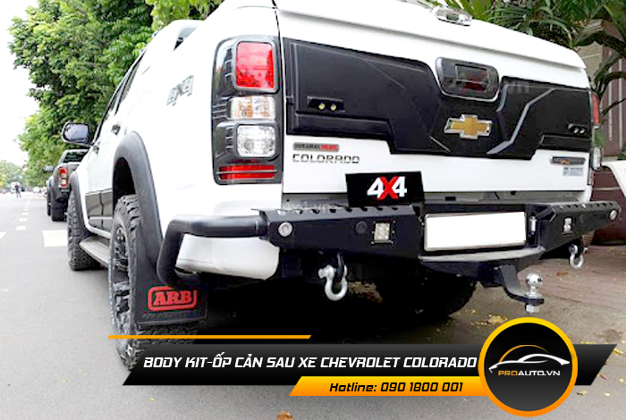 body kit op can sau xe chevrolet colorado