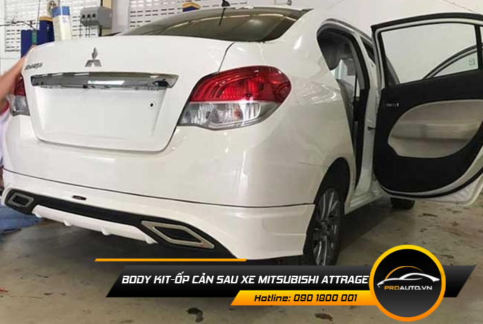 body kit op can sau xe mitsubishi Attrage