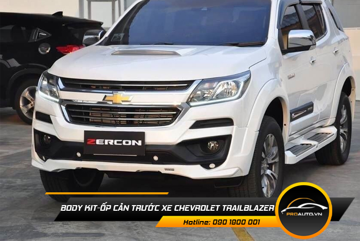 body kit op can truoc xe chevrolet trailblazer