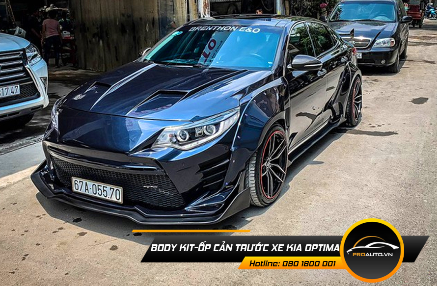 body kit op can truoc xe kia optima