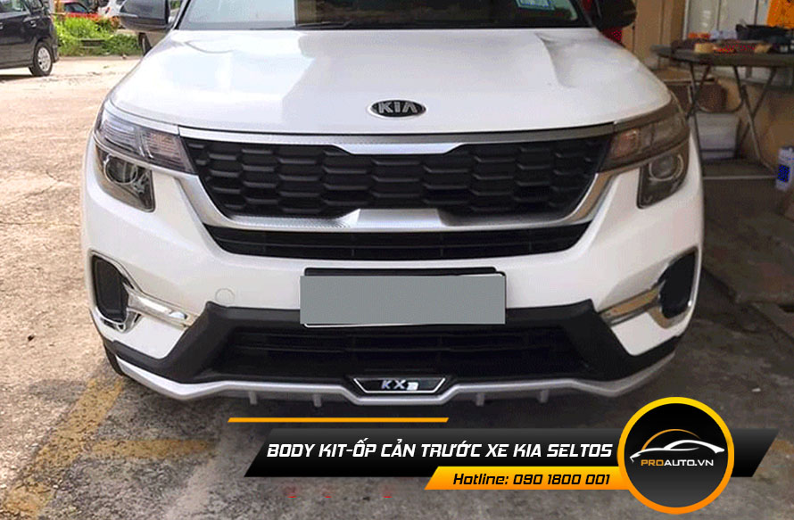 body kit op can truoc xe kia seltos 2