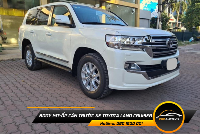 body kit op can truoc xe toyota land cruiser