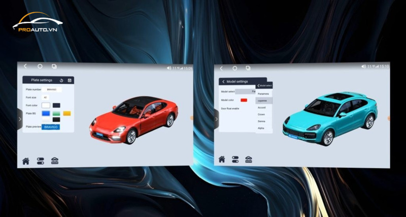 Cá nhân hóa mô phỏng xe