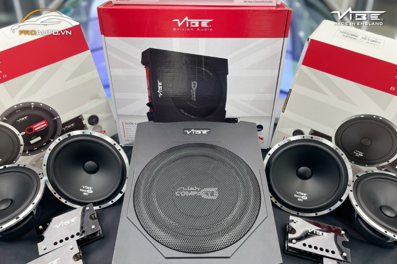 Các sản phẩm loa Vibe dành cho xe Honda City 