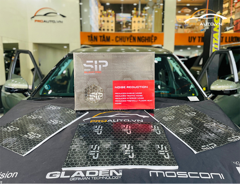 Cách âm chống ồn cho xe Lexus GX460