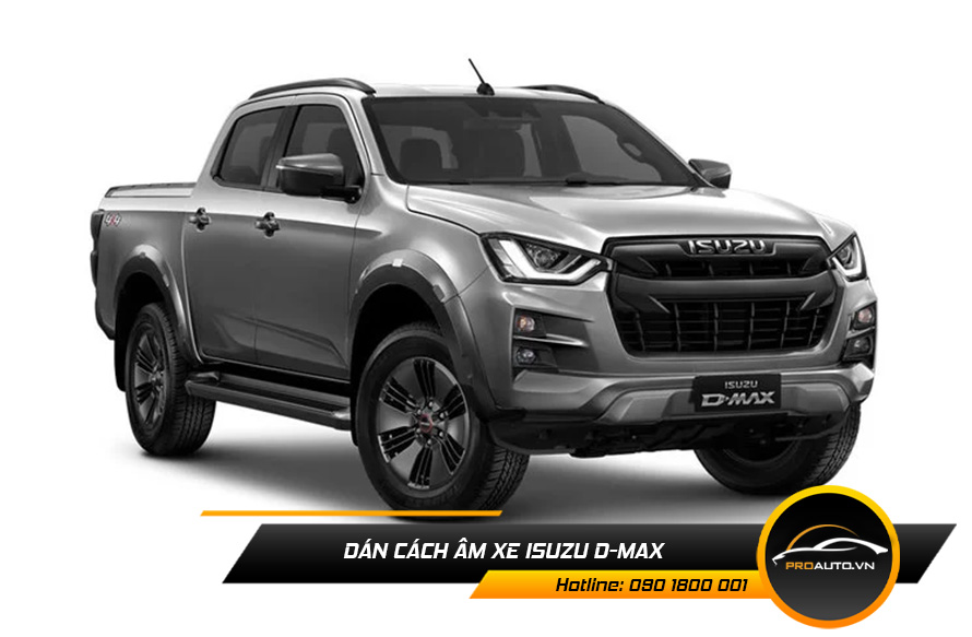 Cách âm chống ồn xe Isuzu D-Max