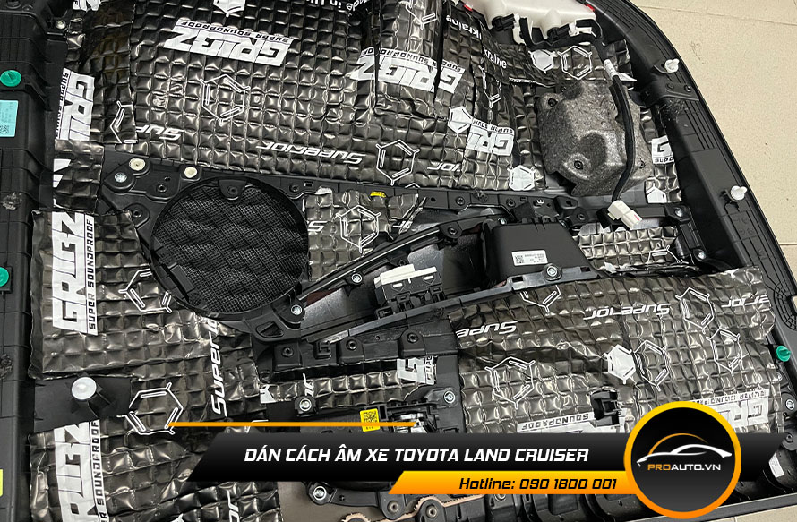 Cách Âm Toyota Land Cruiser - Ảnh 4