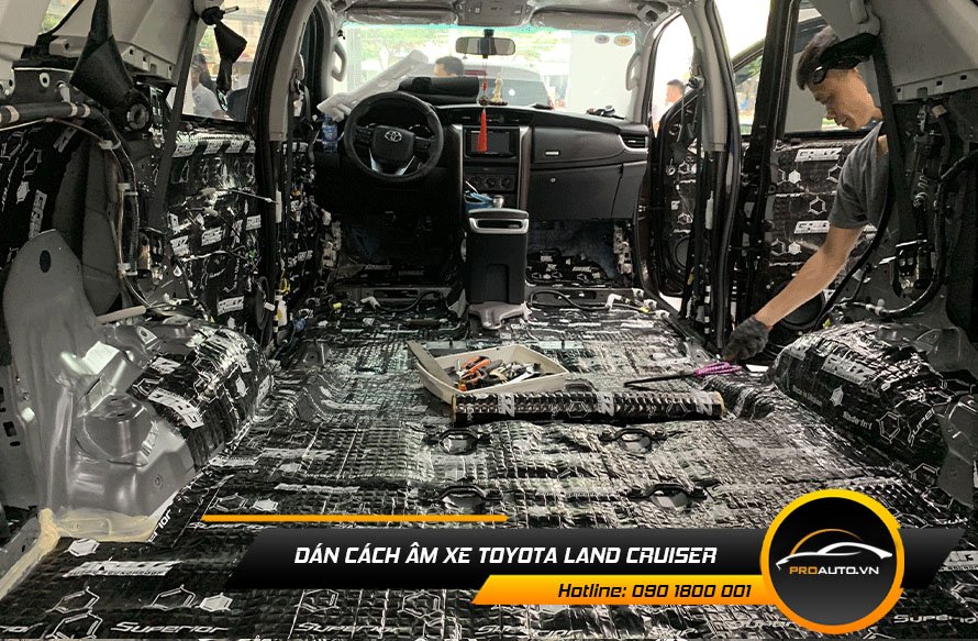Cách Âm Toyota Land Cruiser - Ảnh 3