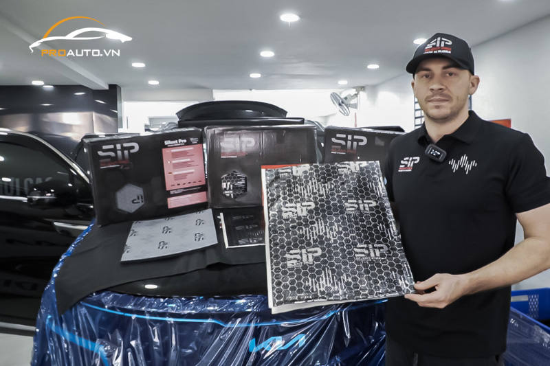 Cách âm chống ồn ô tô toàn diện cho xe Sedona