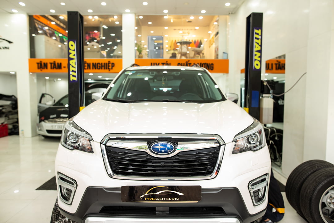 Dán cách âm chống ồn xe Subaru Forester