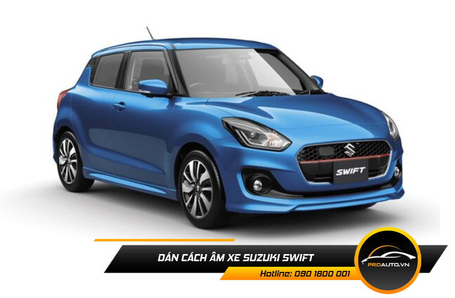 Cách âm chống ồn xe Suzuki Swift