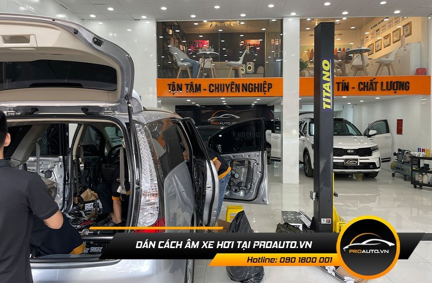 Dán cách âm xe hơi tại Proauto.vn