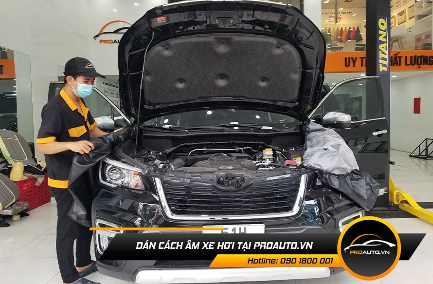 Dán cách âm xe hơi tại Proauto.vn