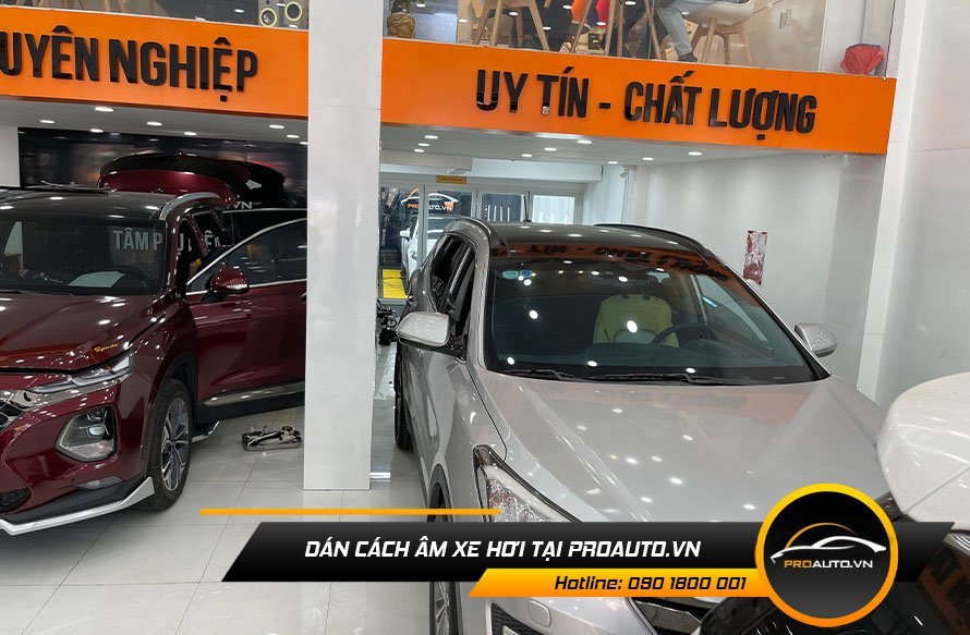 Dán cách âm xe hơi tại Proauto.vn