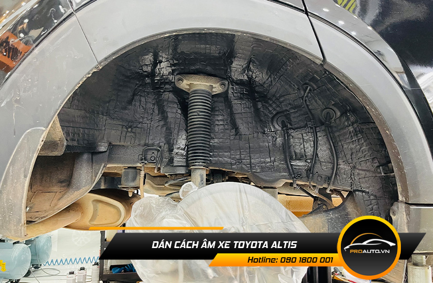Cách Âm Toyota Altis - Ảnh 5