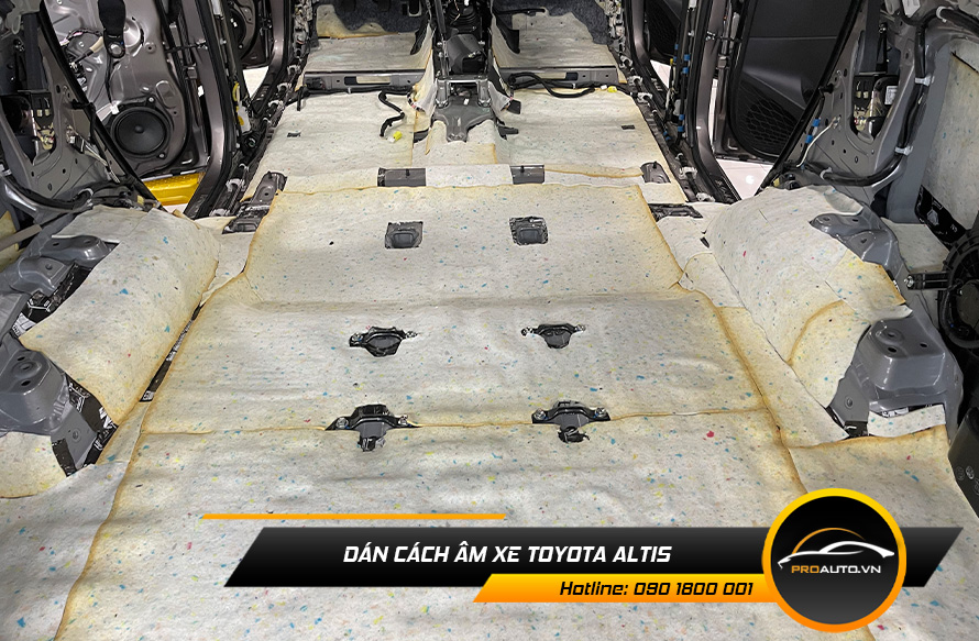 Cách Âm Toyota Altis - Ảnh 3