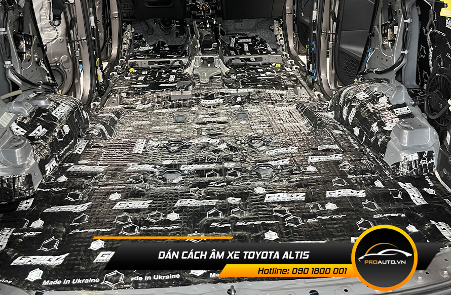 Cách Âm Toyota Altis - Ảnh 2