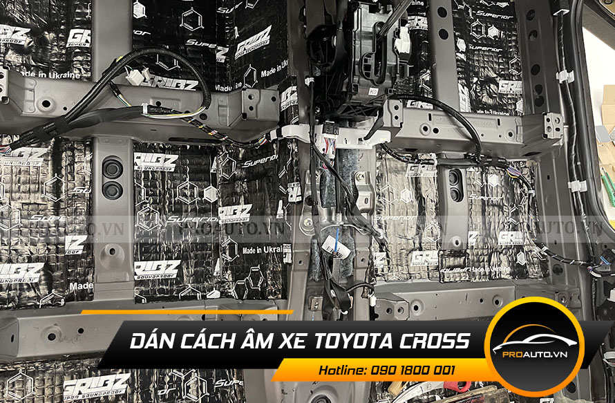 Cách Âm Toyota Cross - Ảnh 8
