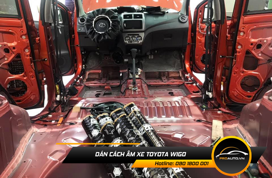 Cách Âm Toyota Wigo - Ảnh 4