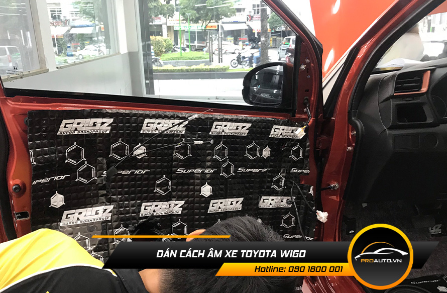 Cách Âm Toyota Wigo - Ảnh 3