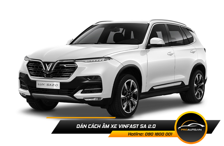 Cách âm chống ồn xe Vinfast Lux SA2.0