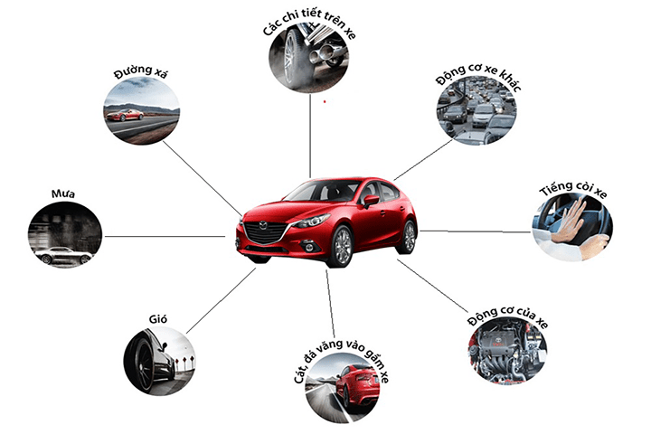 Sau một khoảng thời gian sử dụng, tiếng ồn của xe điện Vinfast VF e34 xuất hiện nhiều hơn