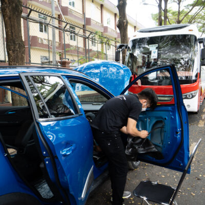 Cách âm chống ồn xe Vinfast VF e34