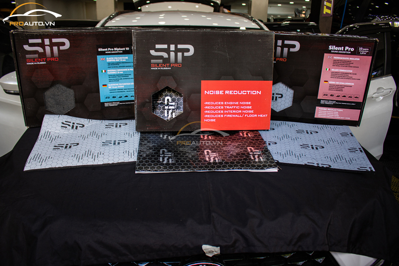 Cách âm chống ồn xe Ford Everest