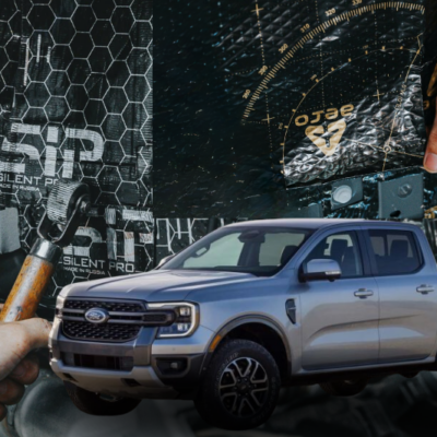 Cách âm chống ồn xe Ford Ranger - Nên chọn SIP hay StP?