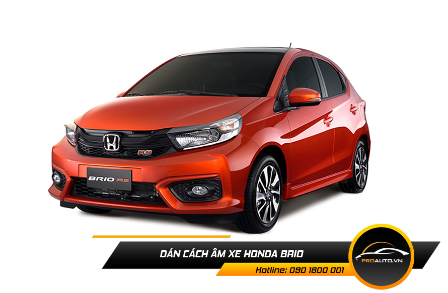 Cách âm chống ồn xe Honda Brio