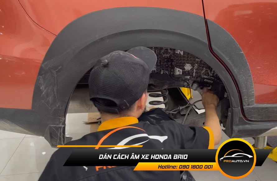 Cách Âm Honda Brio - Ảnh 4