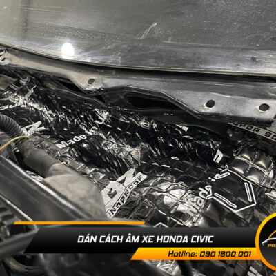 cach am chong on xe honda civic h8 1