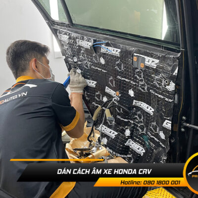 cach am chong on xe honda crv h6 1