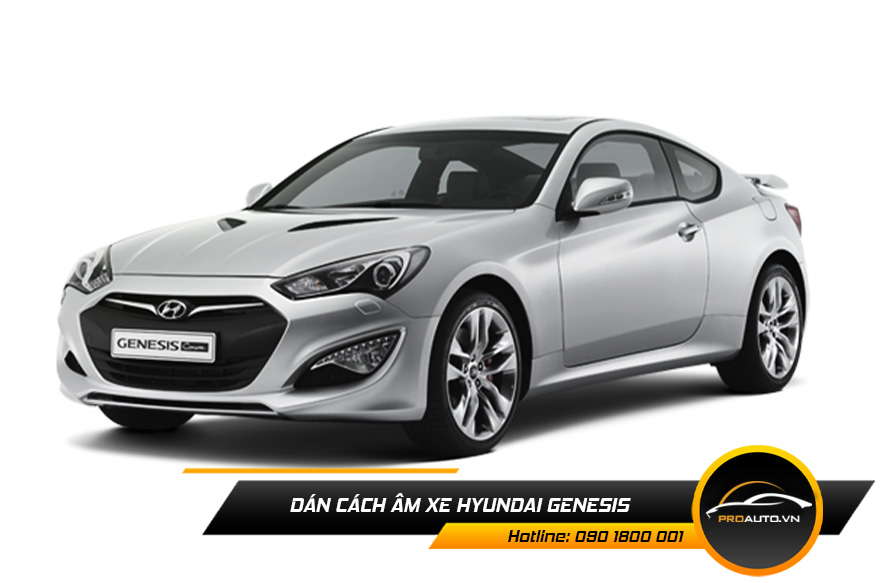 Cách âm chống ồn xe Hyundai Genesis