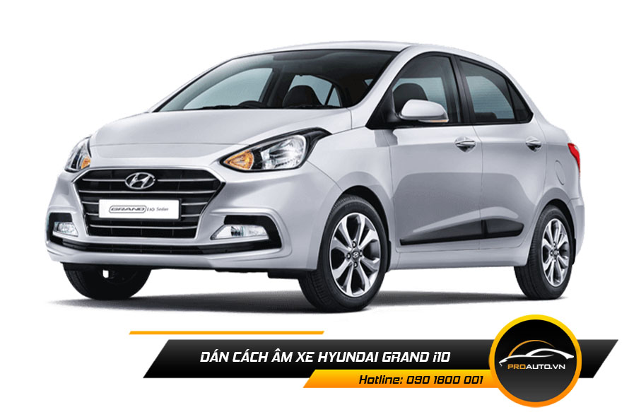 Cách âm chống ồn xe Hyundai Grand i10