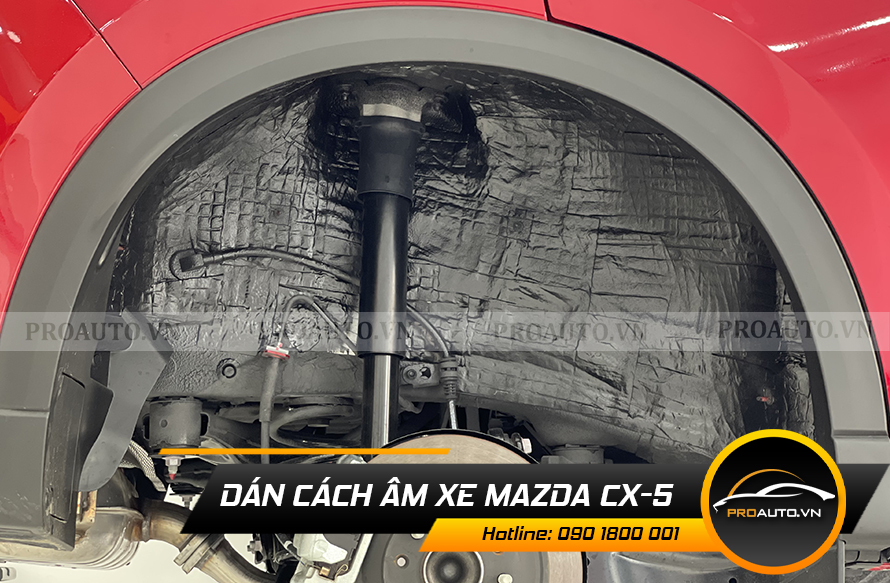 Xịt phủ hốc lốp bánh xe Mazda CX5