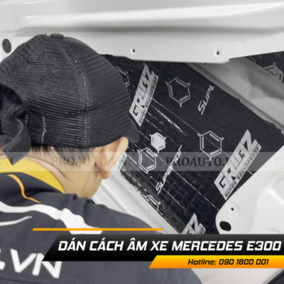 cach am chong on xe mercedes e300 h1 1