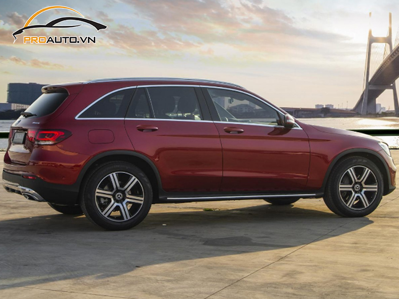 Dán wrap đổi màu Mercedes GLC200