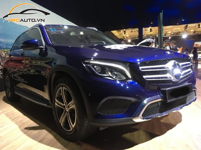 Dán wrap đổi màu xe Mercedes GLC200