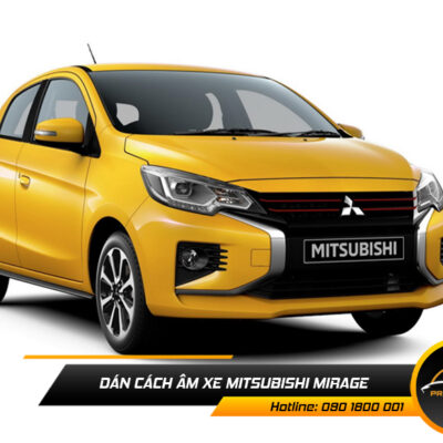Cách Âm Mitsubishi Mirage