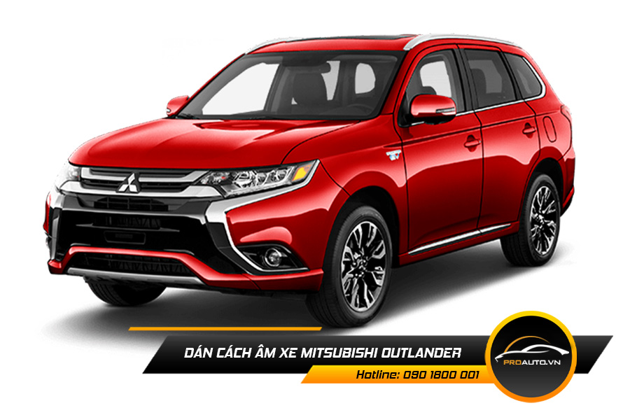Cách âm chống ồn xe Mitsubishi Outlander