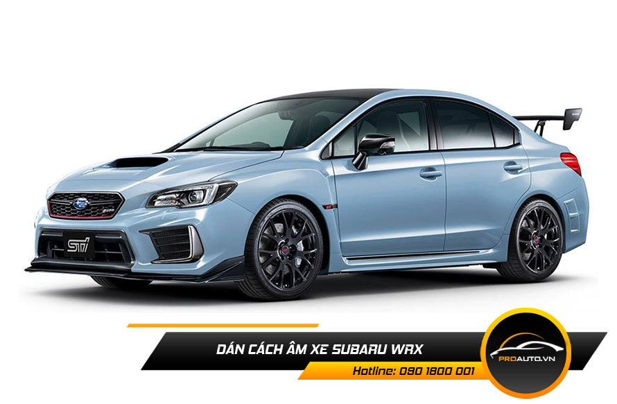 Cách âm chống ồn xe Subaru WRX