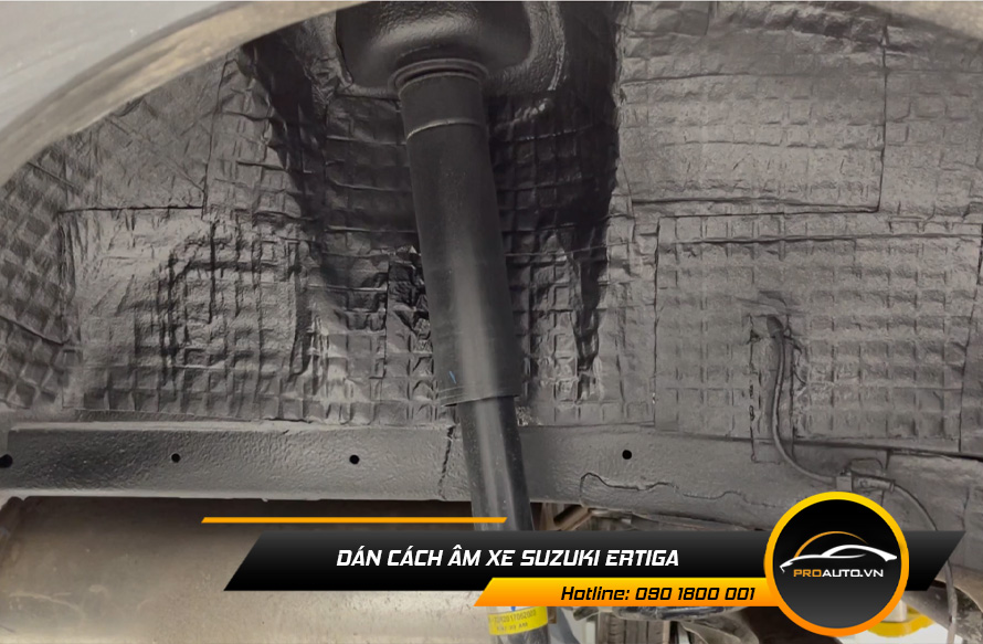 Xịt phủ hốc bánh cách âm chống ồn xe Suzuki Ertiga