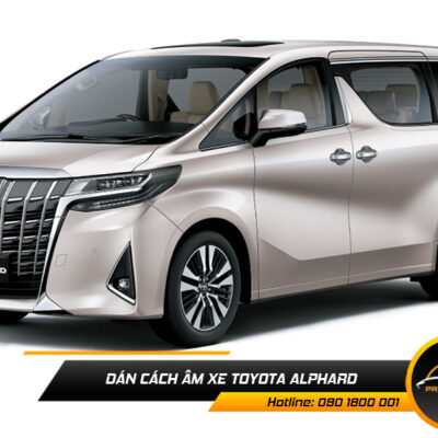 Cách Âm Toyota Alphard
