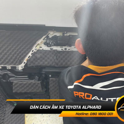 cach am chong on xe toyota alphard h9 1