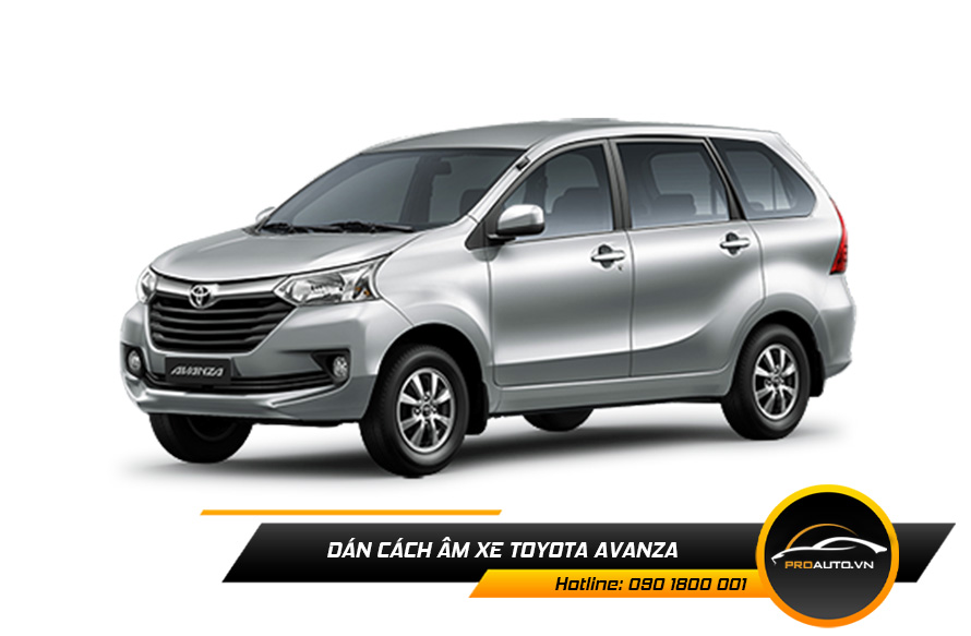 Cách âm chống ồn xe Toyota Avanza