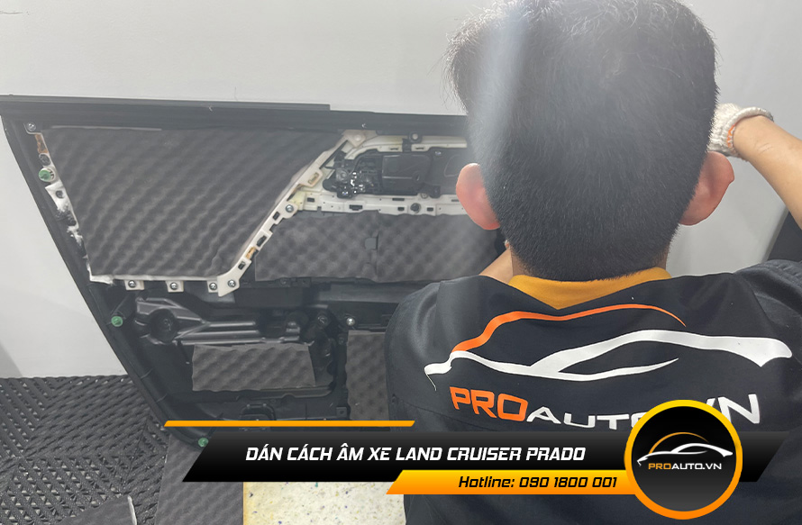 Cách Âm Toyota Prado - Ảnh 5